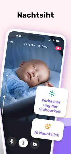 Screenshot von Babyphone Bibino: Baby Kamera auf dem iPhone 4