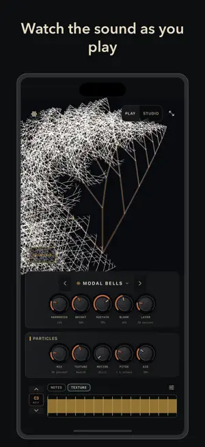 Particle Chimes: Ambient Synth screenshot 2