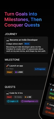Dual: Solo Leveling For Life iPhone screenshot