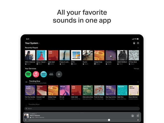 Sonos iPad app afbeelding 2