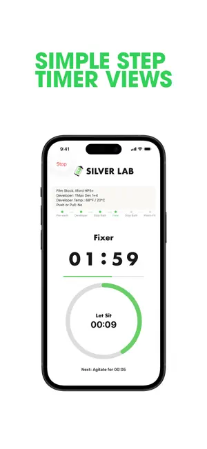 Silver Lab – Film Dev Timer screenshot 3