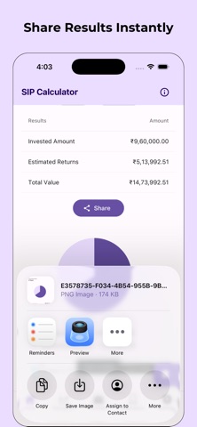SIP Planner and Calculator Screenshot 5 of 6