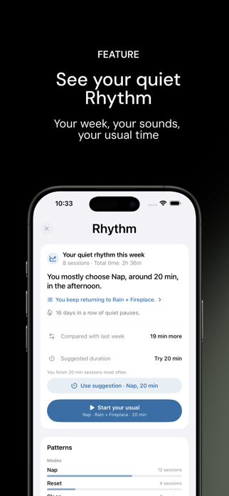 QuietNap: Nap & Sleep Timer Screenshot 8 of 10