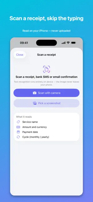 SubFlow: Subscription Tracker screenshot 2