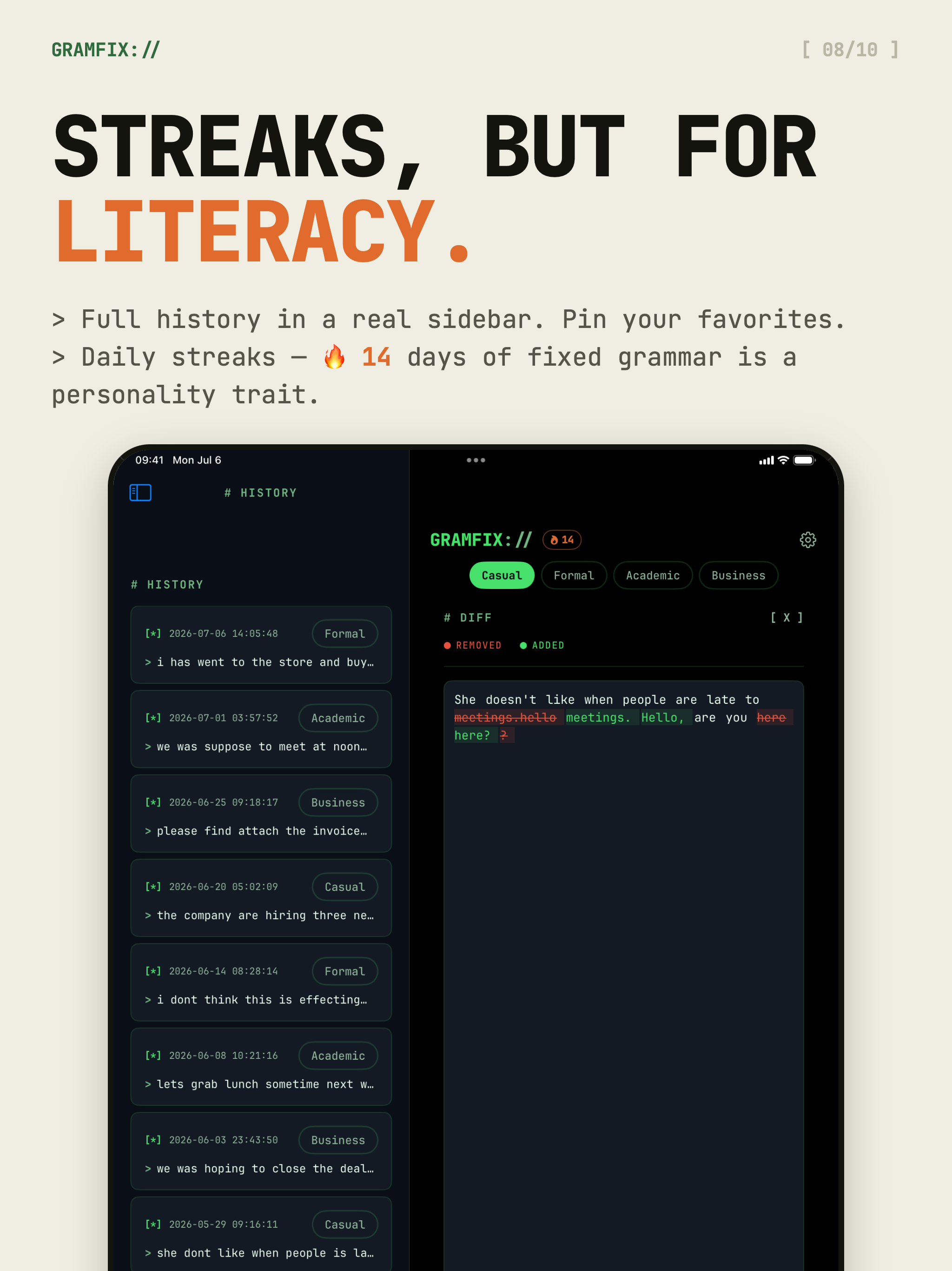 AI Grammar Fixer : Gramfix screenshot 18