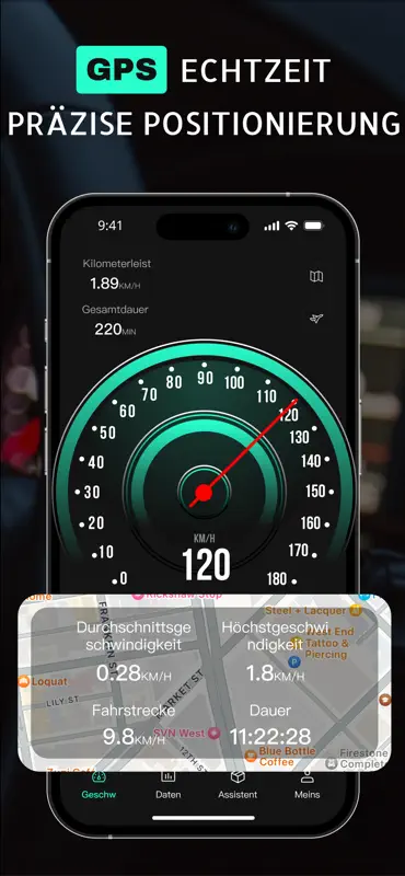 GPS速度計 HUD: SpeedAce screenshot 1 of 6