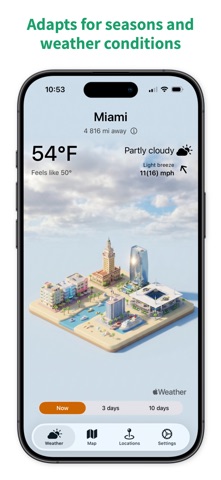 Iso Weather: Isometric with AI screenshot