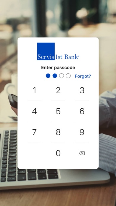 ServisFirst Bank Screenshot