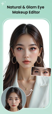 Face AI - Makeup Photo Editor iPhone screenshot