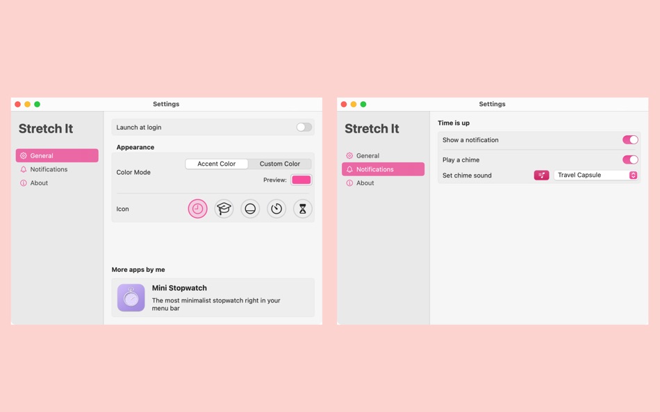 #3. Stretch It: Easy Gesture Timer (macOS) 由: Clement Rousseau