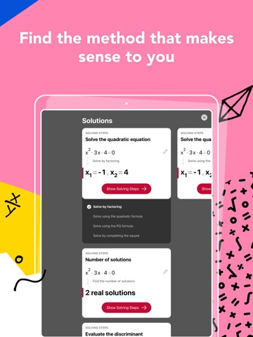 Photomath App Store preview screenshot 7