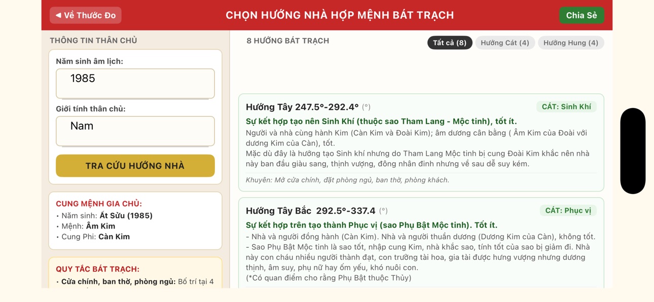 Screenshot 6 of Thước Lỗ Ban Số