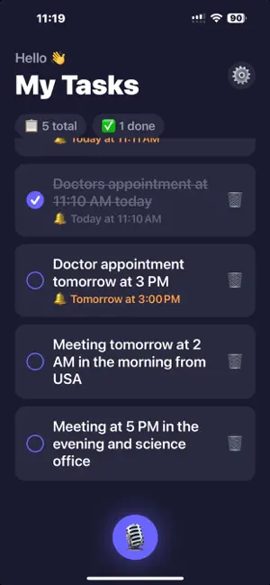 Voxly - Voice Task Manager screenshot 4