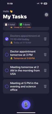 Voxly - Voice Task Manager Screenshot 4 of 4