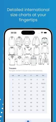 Size Chart Pro screenshot
