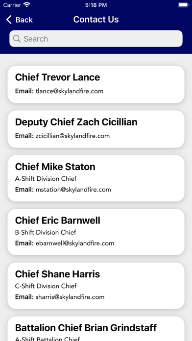 Skyland Fire & Rescue NC Screenshot
