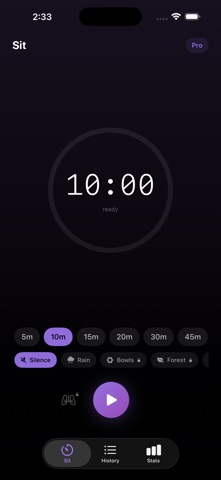 Sit: Meditation Timer Screenshot 1 of 4