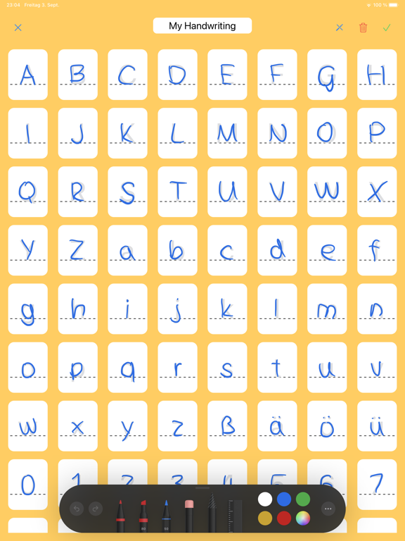 Screenshot #6 pour Conwrite - Text to handwriting