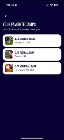Camps U screenshot