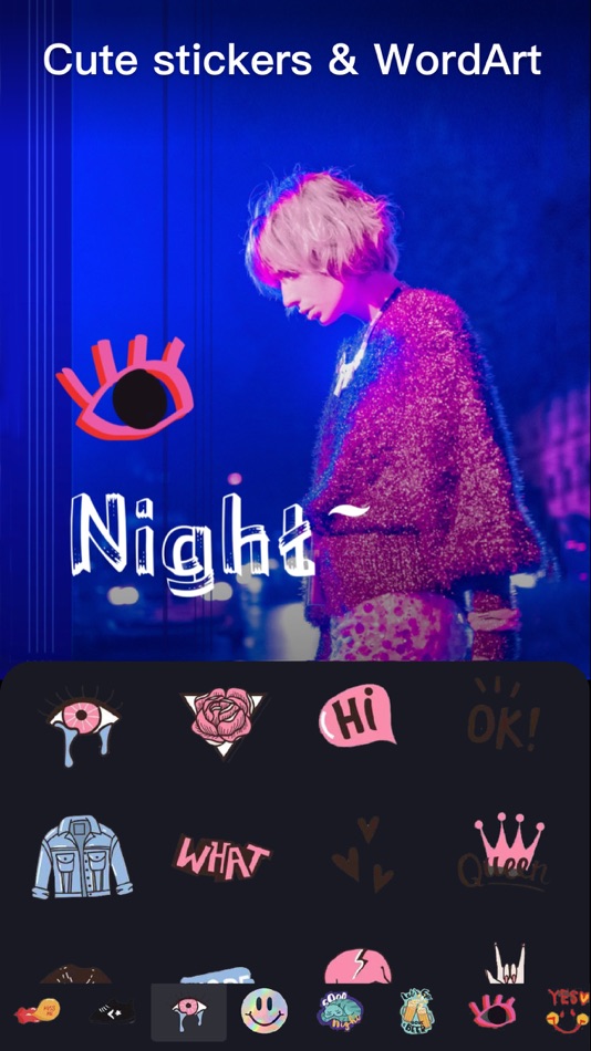 #1. Picoso:Photo Editor, Stickers (iOS) Podle: KeyFonts Labs Limited