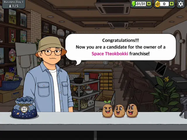 Space Tteokbokki Tycoon screenshot 8