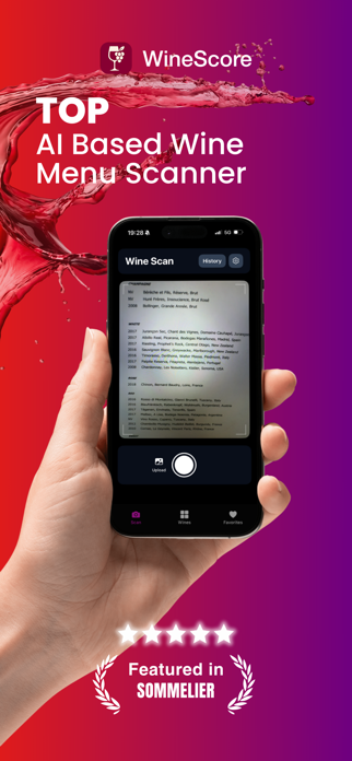 WineScore: AI Scan Menu & Pair Screenshot 2 of 7
