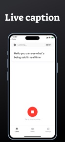Deaf Transcribe Assistant screenshot
