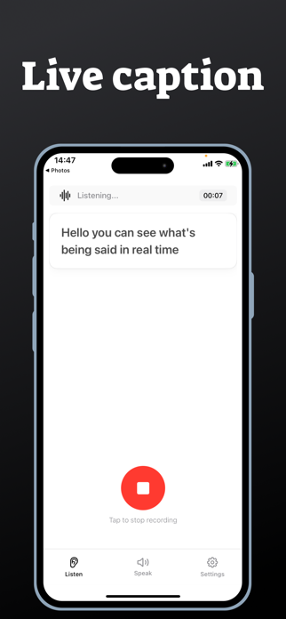 Deaf Transcribe Assistant Screenshot 3 of 4
