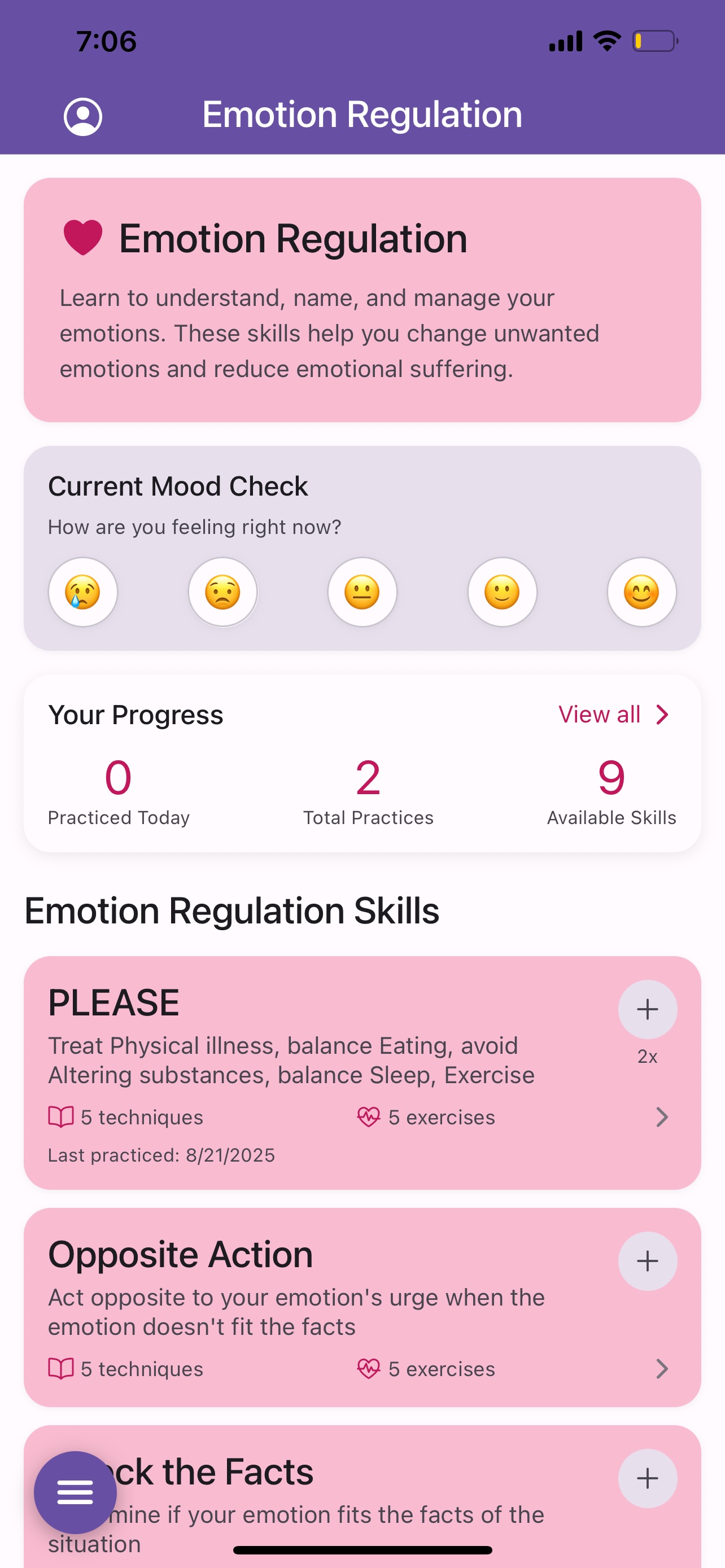 DBT Recovery Coach screenshot 3