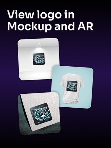 AI Logo Design Brand Maker Art iPad screenshot