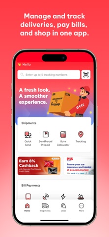 Pos Malaysia Screenshot 1 of 6