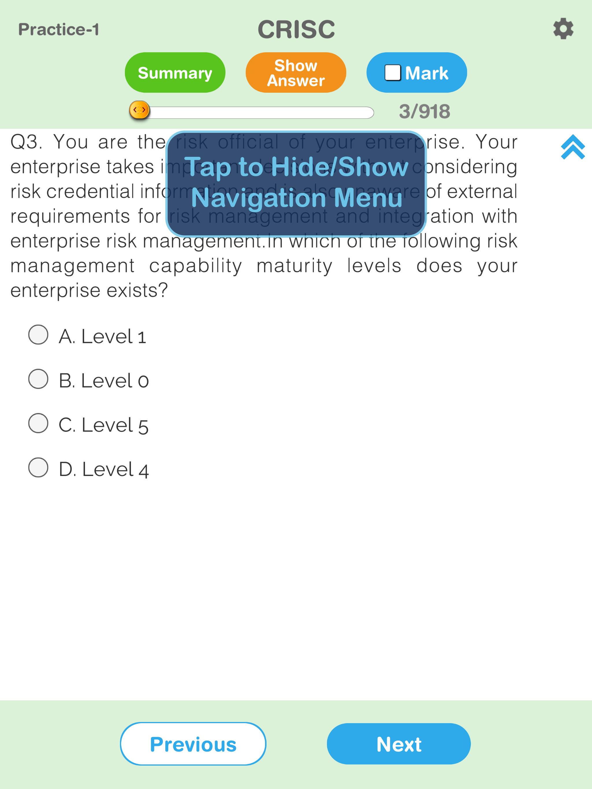 CRISC Certification Exam Prep screenshot 6