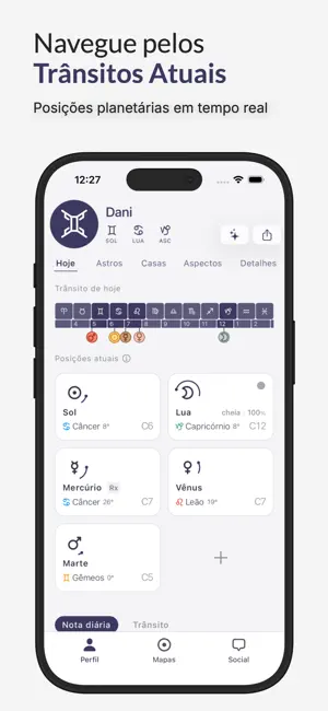 Horos - Mapa Astral iPhone screenshot 1