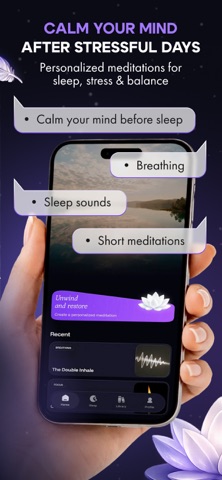Calmyn: Meditation & Sleep screenshot