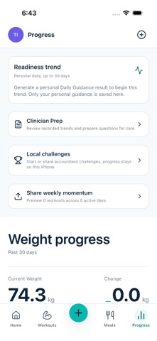 PrepAI Health Tracker Screenshot 5 of 6