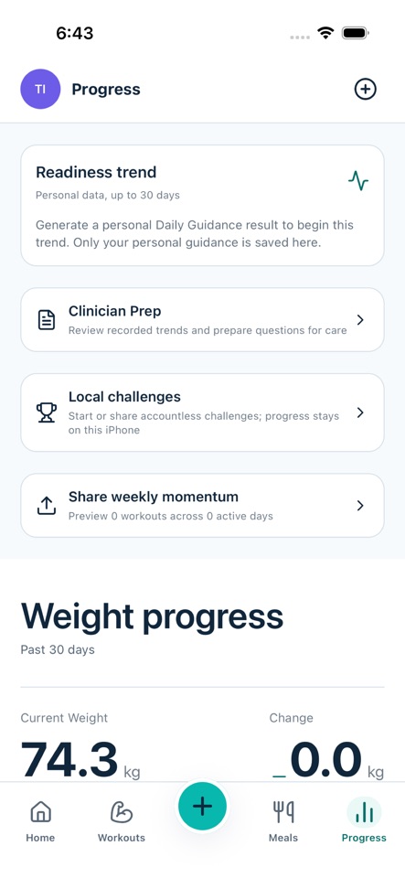 PrepAI Health Tracker screenshot 5