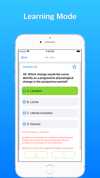 NCLEX: Maternity Nursing 2026 iPhone screenshot 5 - Education app