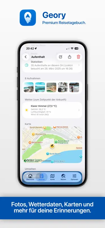 Geory – Premium Reisetagebuch screenshot 5 of 10