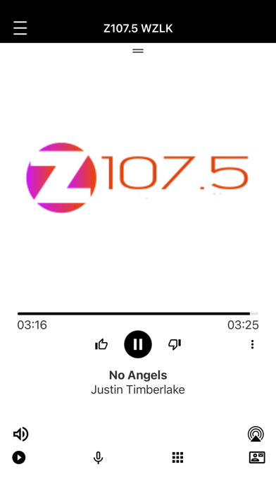Z107.5 WZLK Screenshot