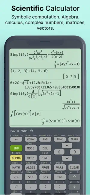 Ncalc - Graphing Calculator 84 screenshot 3