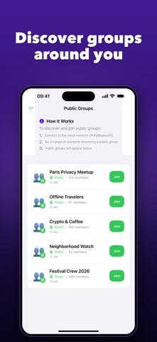 OSHI: Offline Messenger Screenshot 9 of 9