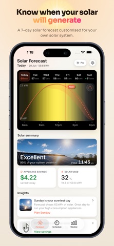 OnSun: Rooftop Solar Forecast Screenshot 1 of 8