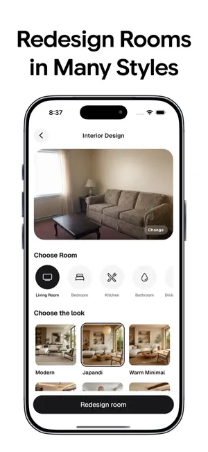 Casora - AI Interior Design screenshot 3