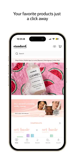 Standard Skin & Beauty iPhone screenshot 1