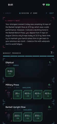 GymCraft: AI Workout Planner Screenshot 9 of 10