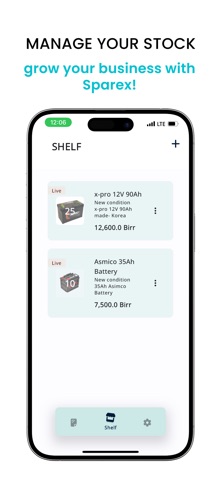 SparexAuto Vendor screenshot