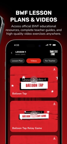 BWF Shuttle Time screenshot