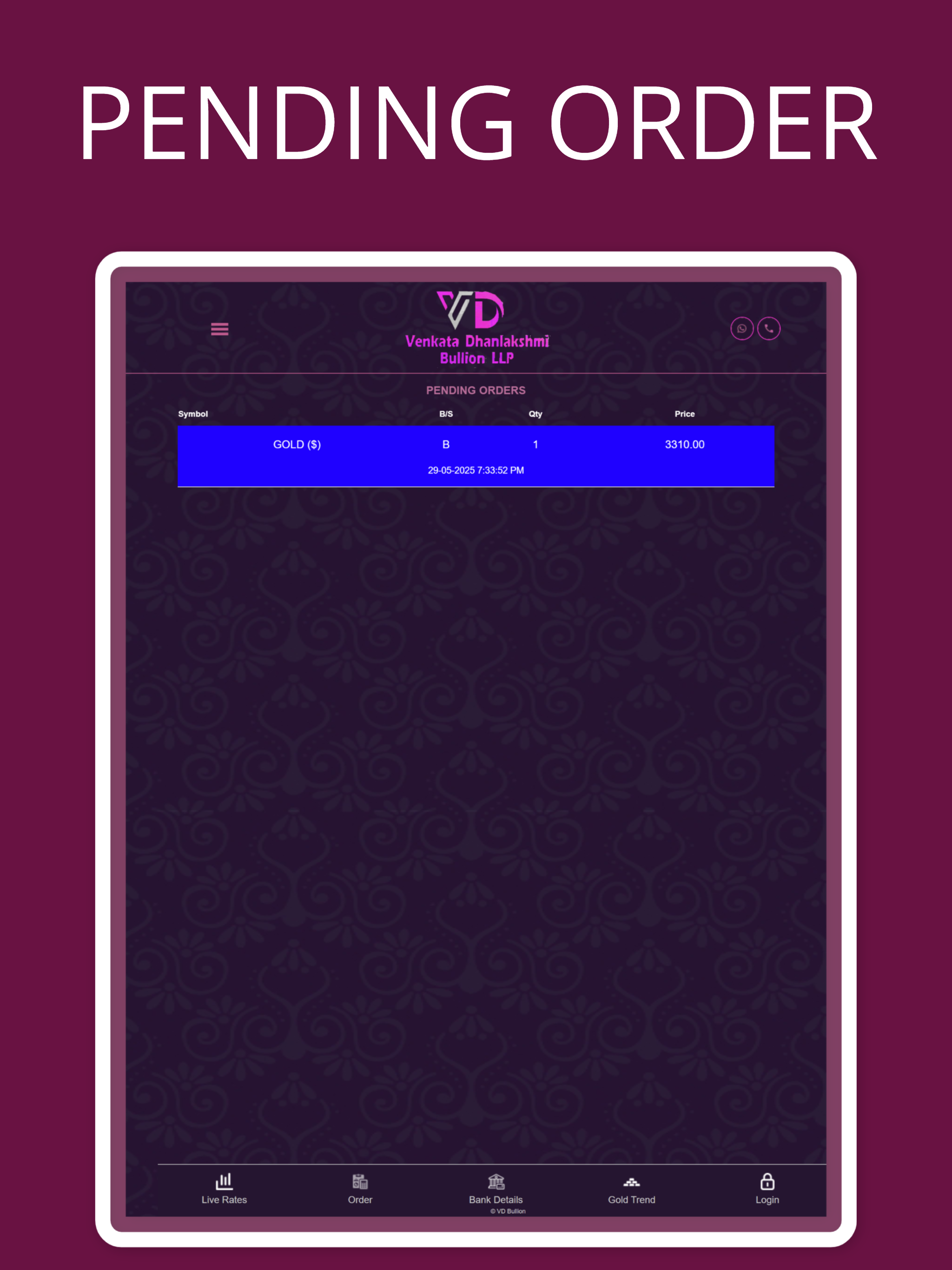 VD Bullion screenshot 11
