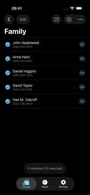 Group SMS+ screenshot 2