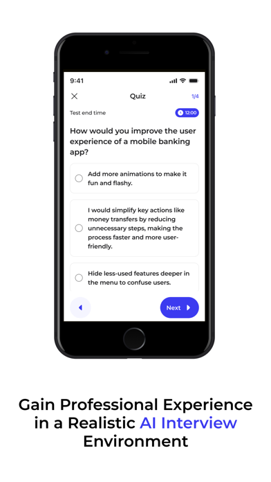 Hire Mock AI screenshot